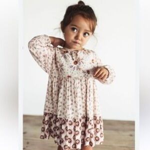 🫐3/$30 Zara Kids Dress with Floral Print size 2-3T